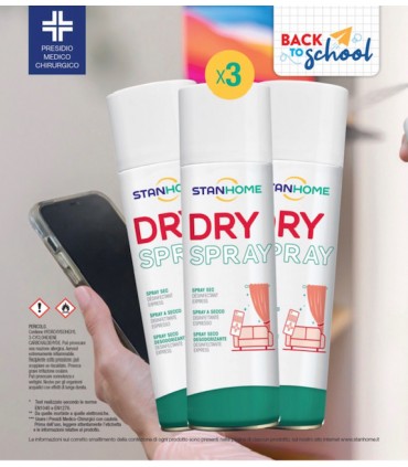 SPRAY A SECCO DISINFETTANTE DRY SPRAY| STANHOME VENDITA ONLINE