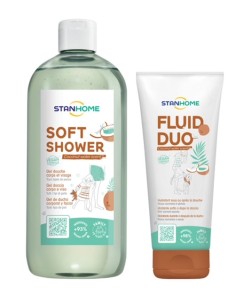 SET FLUID DUO  + SOFT SHOWER  Coconut Fragrance |Stanhome Shop Online 2