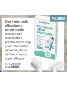 TOOTHBRUSH HEAD MEDIUM |STANHOME ONLINE
