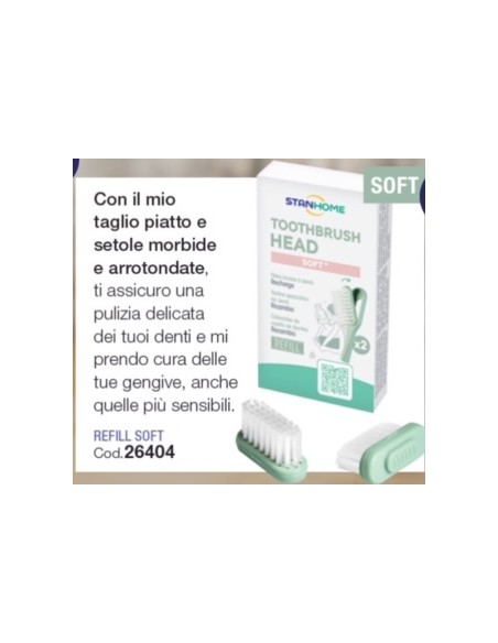 TESTA SPAZZOLINO SETOLE MORBIDE |STANHOME ONLINE