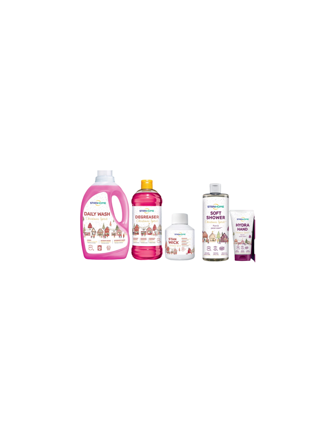 Set daily wash note agrumi e pino degreaser arancia zenzero e