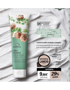 KIOTIS CREMA DA BARBA 100 ml| STANHOME ONLINE