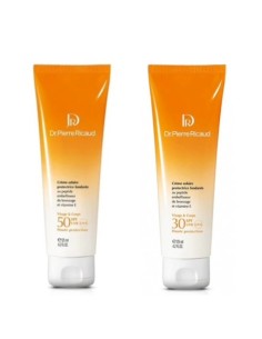 SET CREMA FONDENTE SOLARE SPF 50 + AUTOABBROZZANTE VISO ABBROZZANTURA PROGRESSIVA