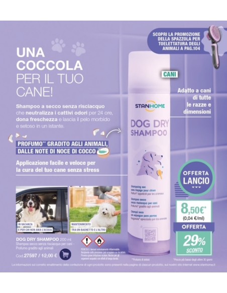 DOG DRY SHAMPOO DOG DRY SHAMPOO