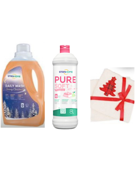 DAILY WASH ED. NATALIZIA + PURE SOFT PERA E GELSOMINO  | STANHOME VENDITA ONLINE DAILY WASH ED. NATALIZIA + PURE SOFT PERA E GELSOMINO  | STANHOME VENDITA ONLINE