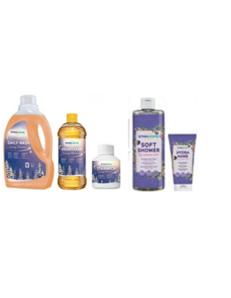 SET DAILY WASH NOTE AGRUMI E PINO + DEGREASER ARANCIA ZENZERO E CANNELLA +STANWICK CANNELLA | STANHOME VENDITA ONLINE SET DAILY WASH NOTE AGRUMI E PINO + DEGREASER ARANCIA ZENZERO E CANNELLA +STANWICK CANNELLA | STANHOME VENDITA ONLINE