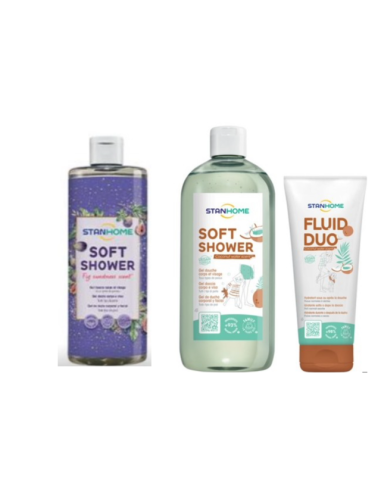 SET FLUID DUO  + SOFT SHOWER  Coconut Fragrance |Stanhome Shop Online