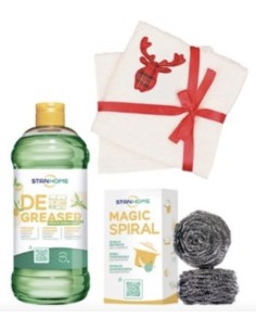 SET DAILY WASH NOTE AGRUMI E PINO ED. NATALIZIA 1500 ML + DEGREASER ARANCIA E CANNELLA| STANHOME VENDITA ONLINE